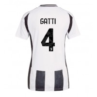 Camisa de time de futebol Juventus Federico Gatti #4 Replicas 1º Equipamento Feminina 2024-25 Manga Curta